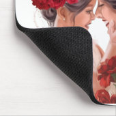 Herzerwärmendes persönliches Blumengeschenk Mousepad (Ecke)