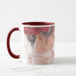 Herzerwärmendes persönliches Blumengeschenk Tasse