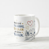 Herzerwärmendes Vatergeschenk Kaffeetasse (VorderseiteRechts)