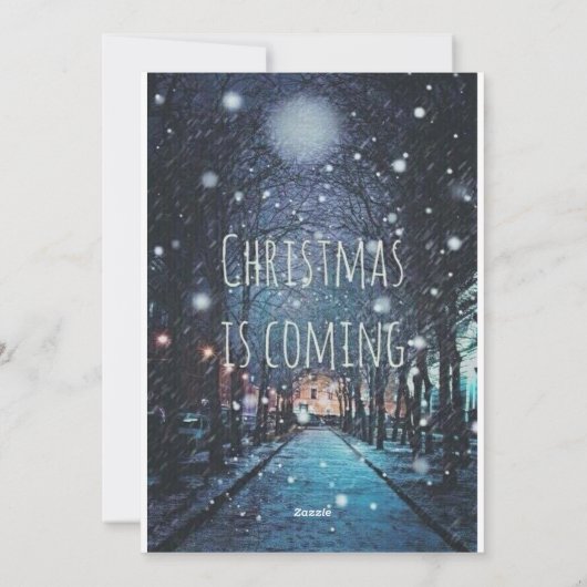 Herzerwärmung der Weihnachtskartensammlung Feiertagskarte (Rückseite)