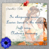 Herzerwärmung Mutter & Tochter 3 Zoll x 3 Zoll Post-it Klebezettel