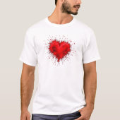 HERZEXPLOSION T-Shirt (Vorderseite)