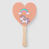 Herzfächer Fächer (Rückseite)