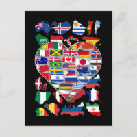 Herzfahnen des Weltlandes Reisen