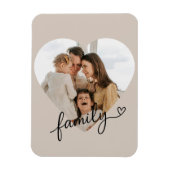 Herzfamilien Personalisiert Magnet (Vertikal)