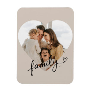 Herzfamilien Personalisiert Magnet