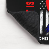 Herzfehler KD Bewusstsein Son US American Flag Mousepad (Ecke)