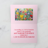 HERZFELD GRANDCHILD VALENTINKARTE DANKESKARTE (Innenseite)