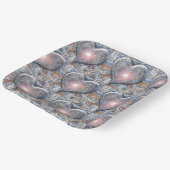 Herzfenster Pappteller (Gewinkelt)