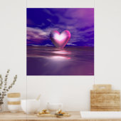 Herzfeuer Poster (Küche)