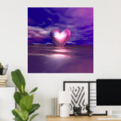 Herzfeuer Poster (Heimbüro)