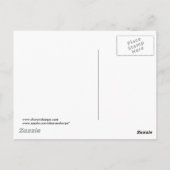 HERZFISH-BUBBLE VON SHARON SHARPE POSTKARTE (Rückseite)