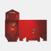 Herzflammen. Geschenkschachtel (Ungefaltet)