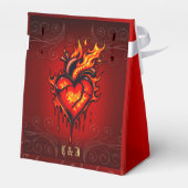 Herzflammen. Geschenkschachtel (Rückseite)