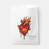Herzflammen. Geschenktütchen (Vorderseite)