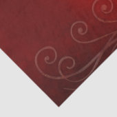 Herzflammen. Seidenpapier (Detail)