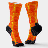 Herzflammende Valentinsocken Socken (Gewinkelt)