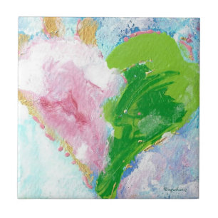 Herzfliese "Mama" Fliese