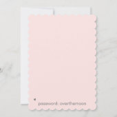 *~* Herzfloral AR6 WEDD SPEICHERN DATUM QR Einladung (Rückseite)