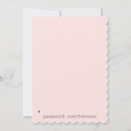 *~* Herzfloral AR6 WEDD SPEICHERN DATUM QR Einladung (Rückseite)