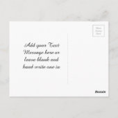 Herzfloral Emoji Happy lächelnd Gesicht Postkarte (Rückseite)