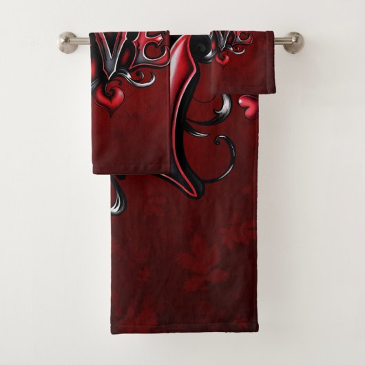 Herzflüster: Der Zauber der Liebe Badhandtuch Set (Insitu)