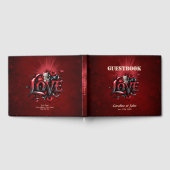 Herzflüster: Der Zauber der Liebe Gästebuch (Voll)