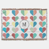 Herzfolge Decke (Vorderseite)