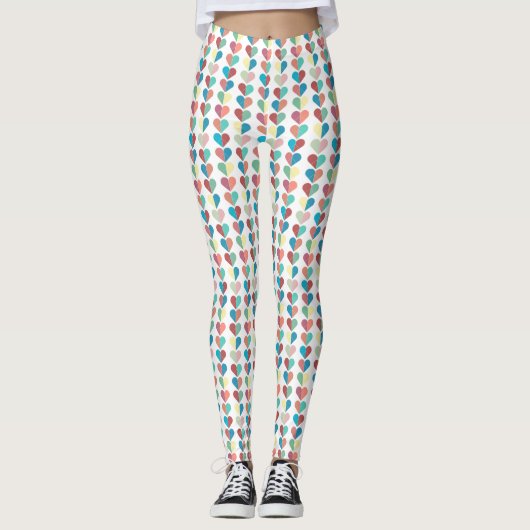 Herzfolge Leggings (Vorderseite)