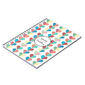 Herzfolge Notizblock (Linke Seite)