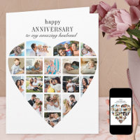 Herzform 18 Foto Collage Hochzeit Jubiläum