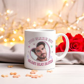 Herzform Benutzerdefiniertes Foto Valentine, Herzs Kaffeetasse