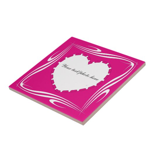 Herzform Fliese (Seite)