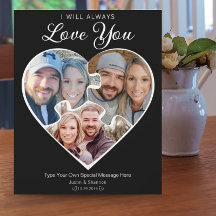 Herzform Foto Collage Liebe Jubiläumsspeicher