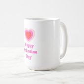 Herzform Kaffeetasse (VorderseiteRechts)