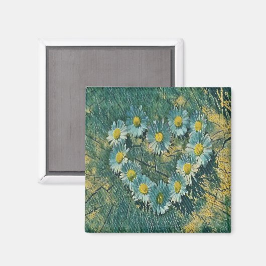 Herzform Magnet (Vorderseite/Rückseite)