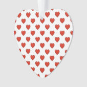 Herzform Ornament (Vorderseite)