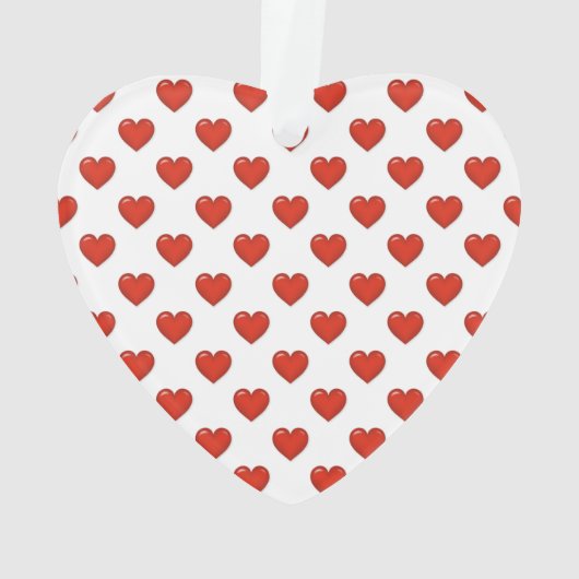 Herzform Ornament (Rückseite)