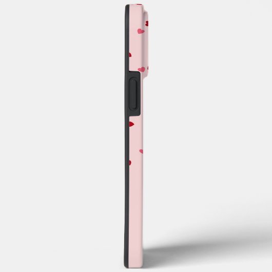 Herzform rosa und rotes Herz Case-Mate iPhone Hülle (Rückseite / Rechts)