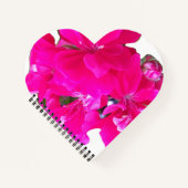 Herzform SpiralNotebook Notizblock (Vorderseite)