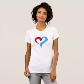 Herzform T-Shirt (Vorne ganz)