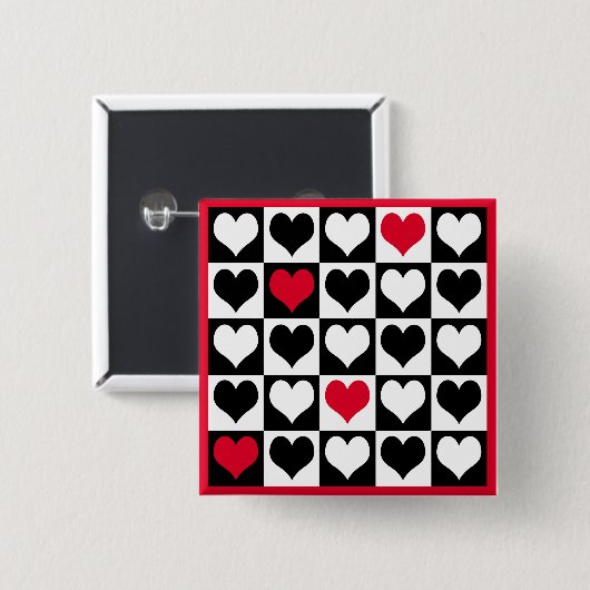 Herzformen Button (Vorne & Hinten)