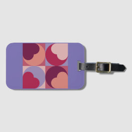 Herzformen Gepäckanhänger