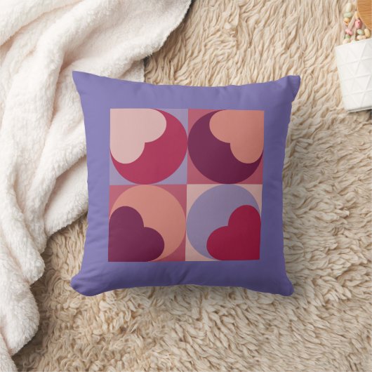 Herzformen Kissen (Decke)