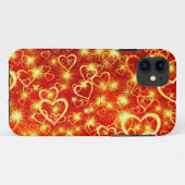 Herzformen Muster-25622 Case-Mate iPhone Hülle (Rückseite (Horizontal))