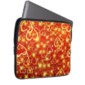 Herzformen Muster-25622 Laptopschutzhülle (Vorne Rechts)