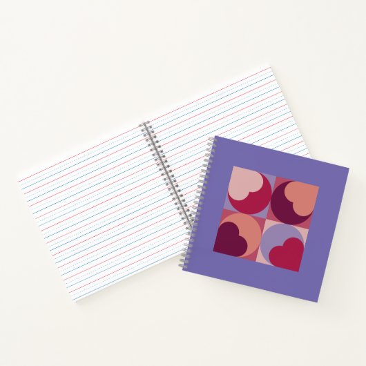 Herzformen Notizblock (Innenseite)