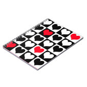 Herzformen Notizblock (Linke Seite)