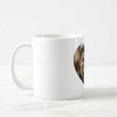 Herzförmig gerahmtes Foto Kaffeetasse (Links)