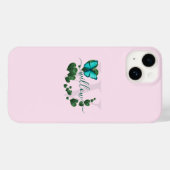 Herzförmige Blätter Bouquet Case-Mate iPhone Hülle (Rückseite (Horizontal))